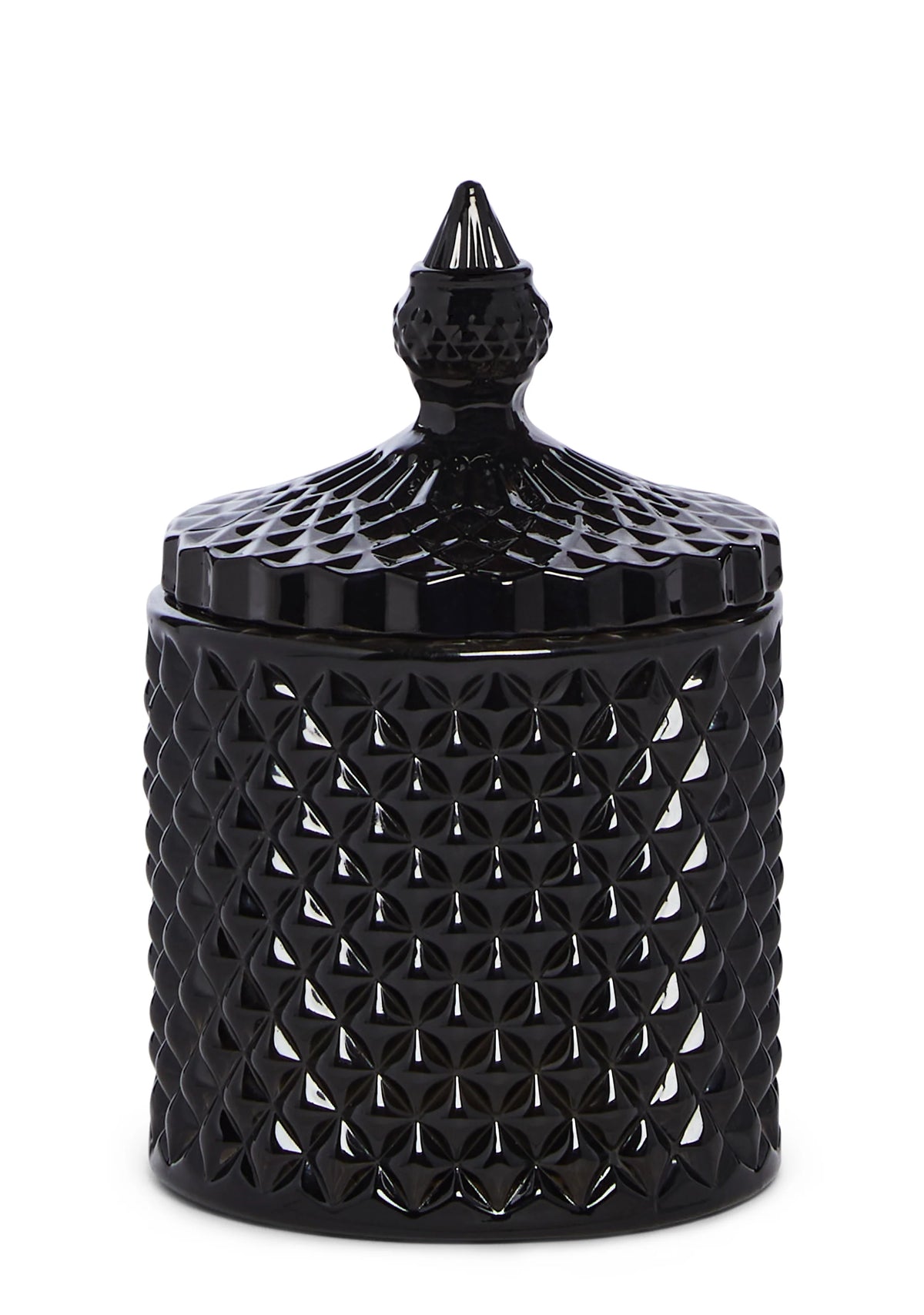 Darkest Night Glass Candle