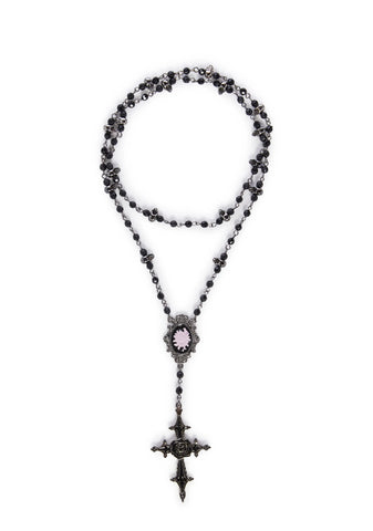 Holy Mark Rosary Necklace