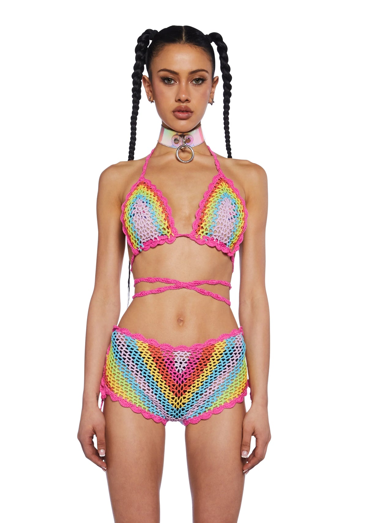 Shoot Your Stars Crochet Top