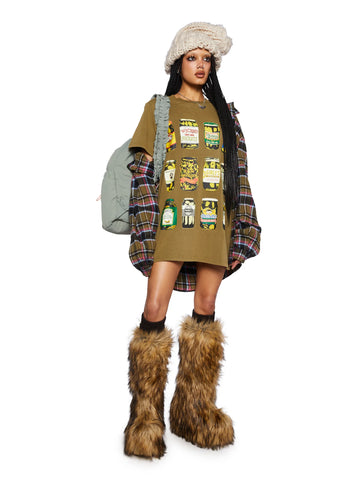 Delicious Treats Oversized Tee