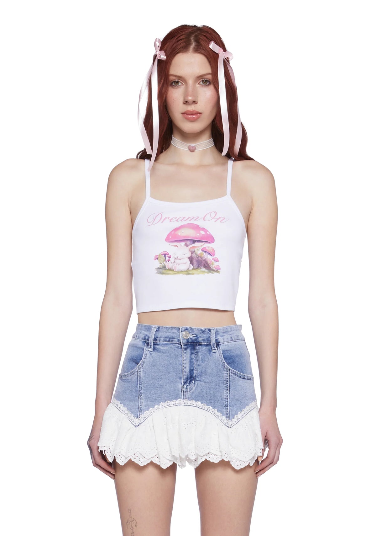 Dream On Mushroom Tank Top