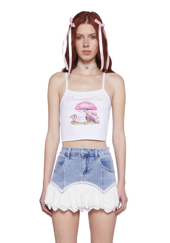 Dream On Mushroom Tank Top