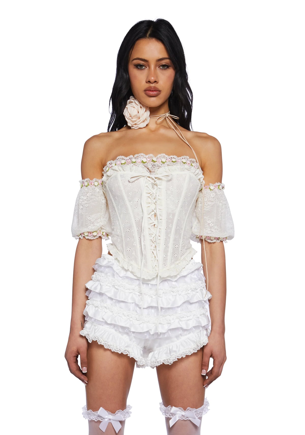 Breathtaking Blossom Corset Top