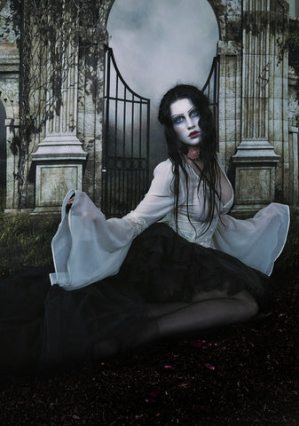 Sweetly Spiritual Lace Blouse - Ivory