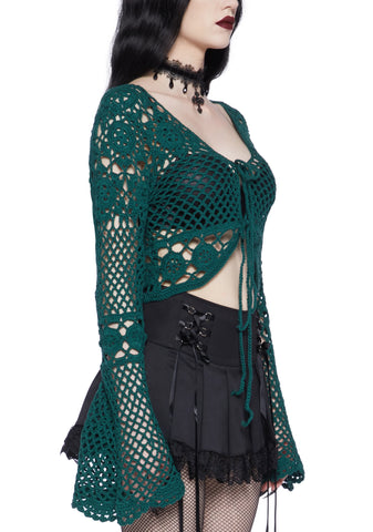 Mystical Legion Crochet Cardigan