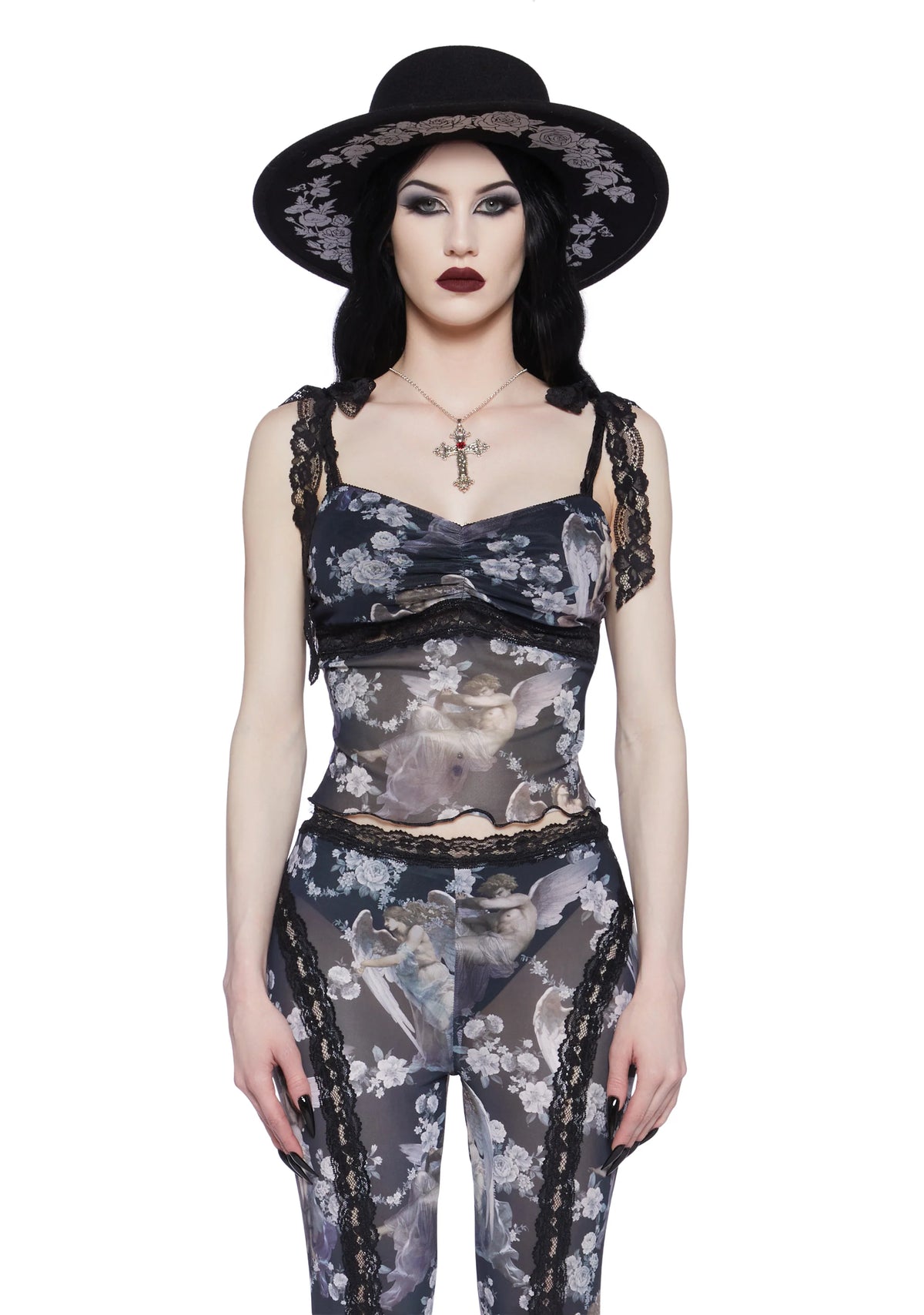 Afflicted Angel Mesh Cami