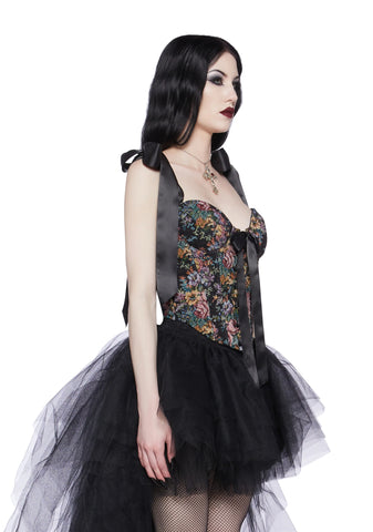 Moonlit Garden Corset Top