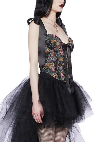 Moonlit Garden Corset Top