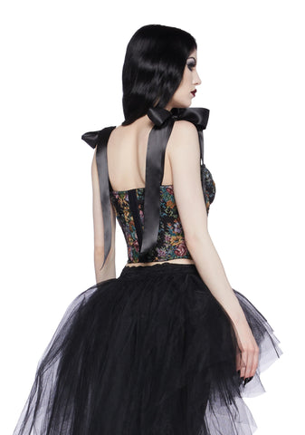 Moonlit Garden Corset Top