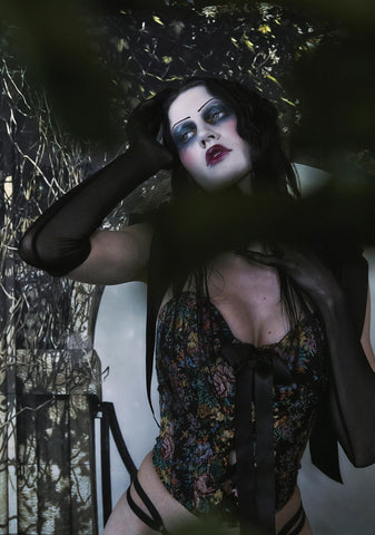 Moonlit Garden Corset Top