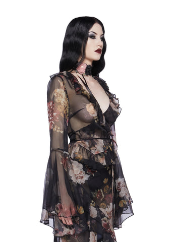 Still Missed Wrap Top