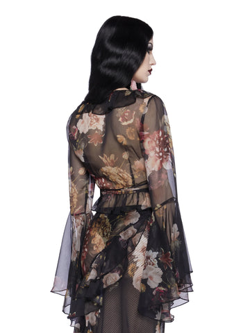 Still Missed Wrap Top