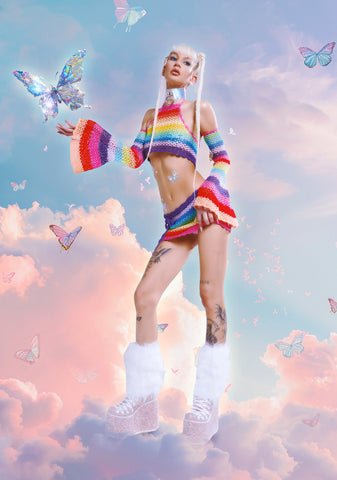 Optical Retrograde Mini Skirt