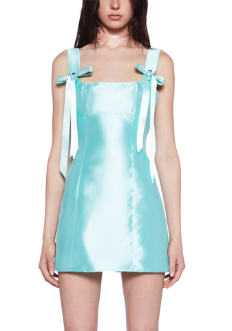 Pixie Stardust Mini Dress - Aqua