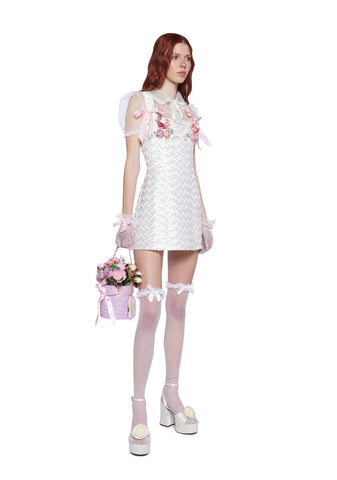 Pixie Stardust Mini Dress - Floral Basket