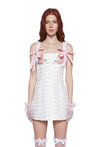 Pixie Stardust Mini Dress - Floral Basket