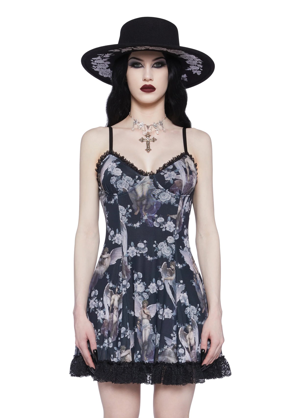 Afflicted Angel Mesh Dress