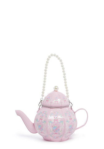 Tea Society Handbag - Pink