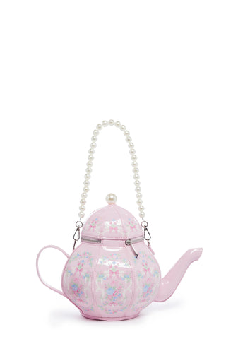 Tea Society Handbag - Pink