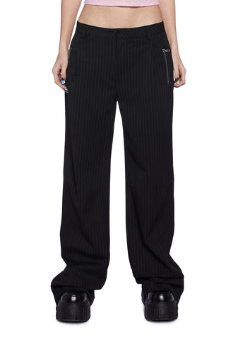 Stylish Times Pinstripe Pants