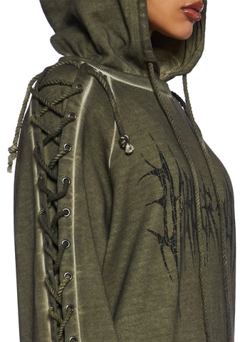 Switch Unisex Lace-Up Hoodie