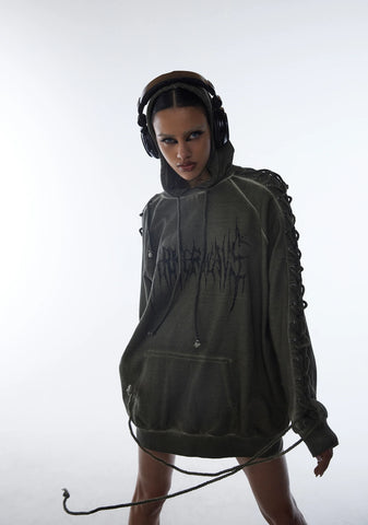 Switch Unisex Lace-Up Hoodie