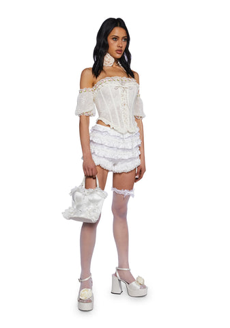 Lovesick Lace Ruffle Bloomers