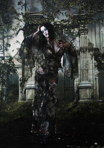 Still Missed Maxi Skirt - Floral