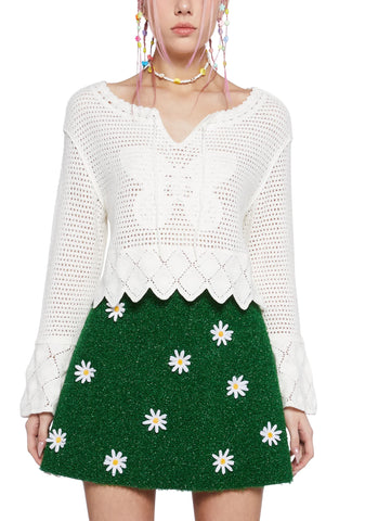 Wind Kissed Crochet Top