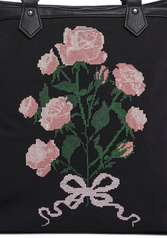 Shadow Bloom Tote Bag