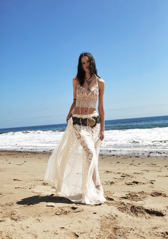 Boho Heart Maxi Skirt