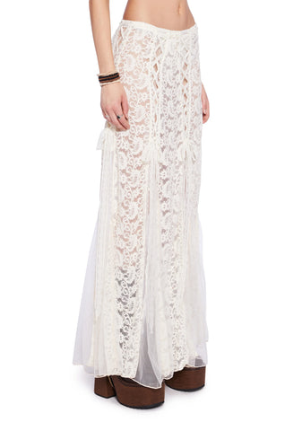 Boho Heart Maxi Skirt