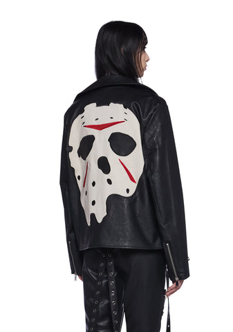 Vile Voorhees Oversized Moto Jacket