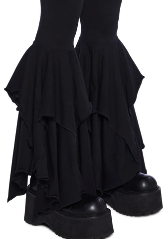 F Is For Fairies™  Flare Pants - Black
