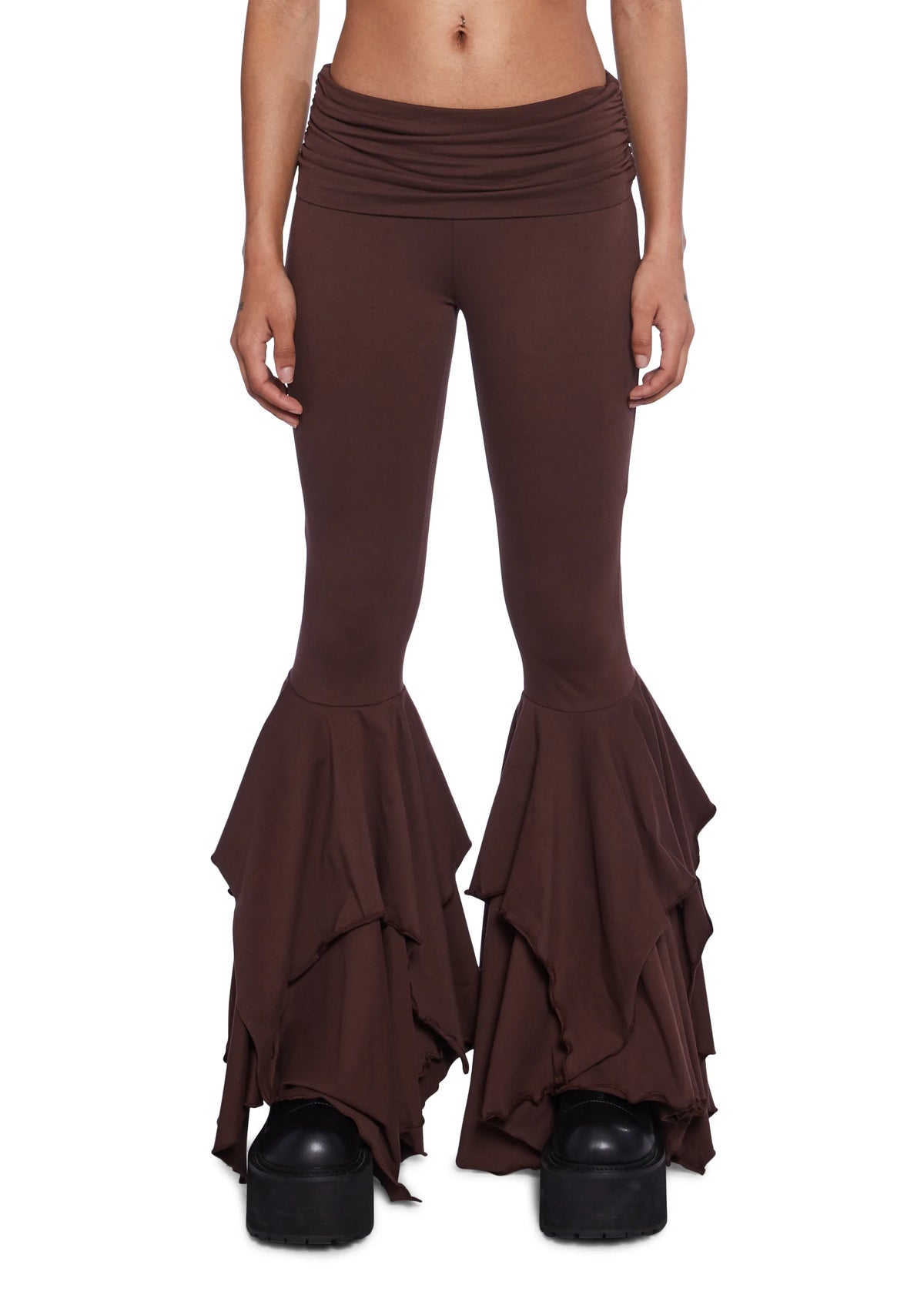 F Is For Fairies™  Flare Pants - Brown