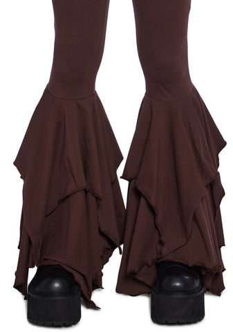 F Is For Fairies™  Flare Pants - Brown