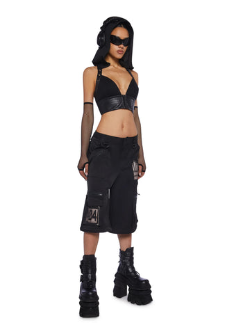 Immortal Distortion Bra Top