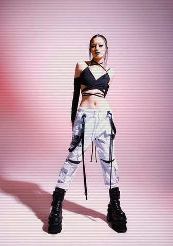 Synth Sanctuary Wrap Top