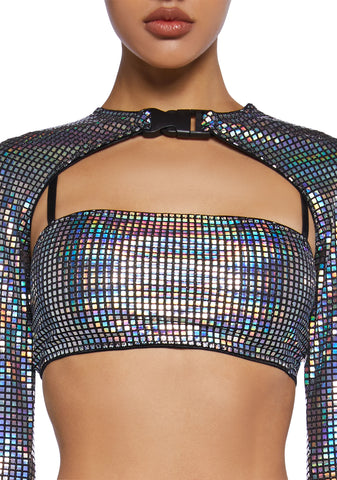 Cosmic Disco Shrug Set