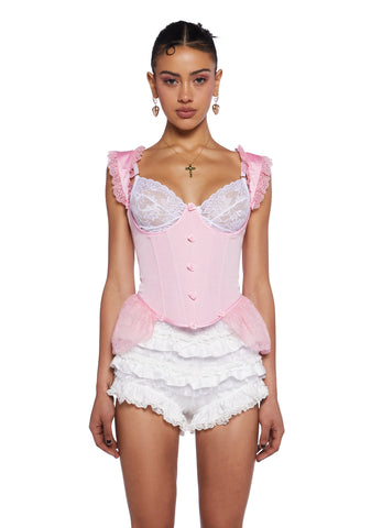 Courting Contrasts Underbust Corset