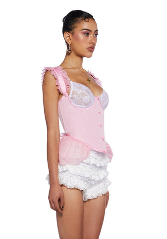 Courting Contrasts Underbust Corset