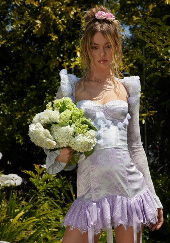 Elegant Rapture Underbust Corset And Shrug