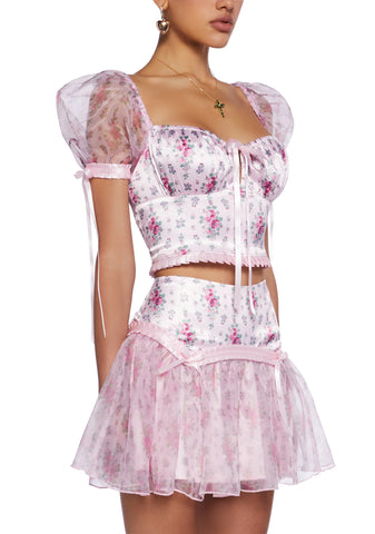 Delightfully Dignified Crop Top