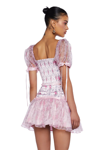 Delightfully Dignified Crop Top