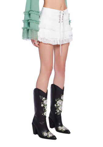 Delicate Daydreamer Mini Skirt