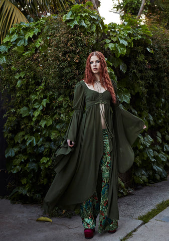 Romantic Mirage Flared Pants