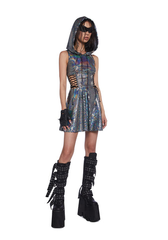 Cosmic Disco Mini Dress