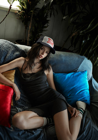 Sweet Zephyr Asymmetrical Mini Dress