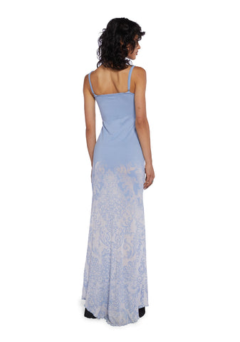 Crystal Wave Maxi Dress