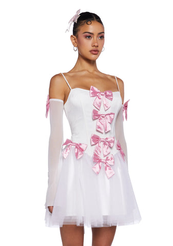 Another Dance Corset Mini Dress